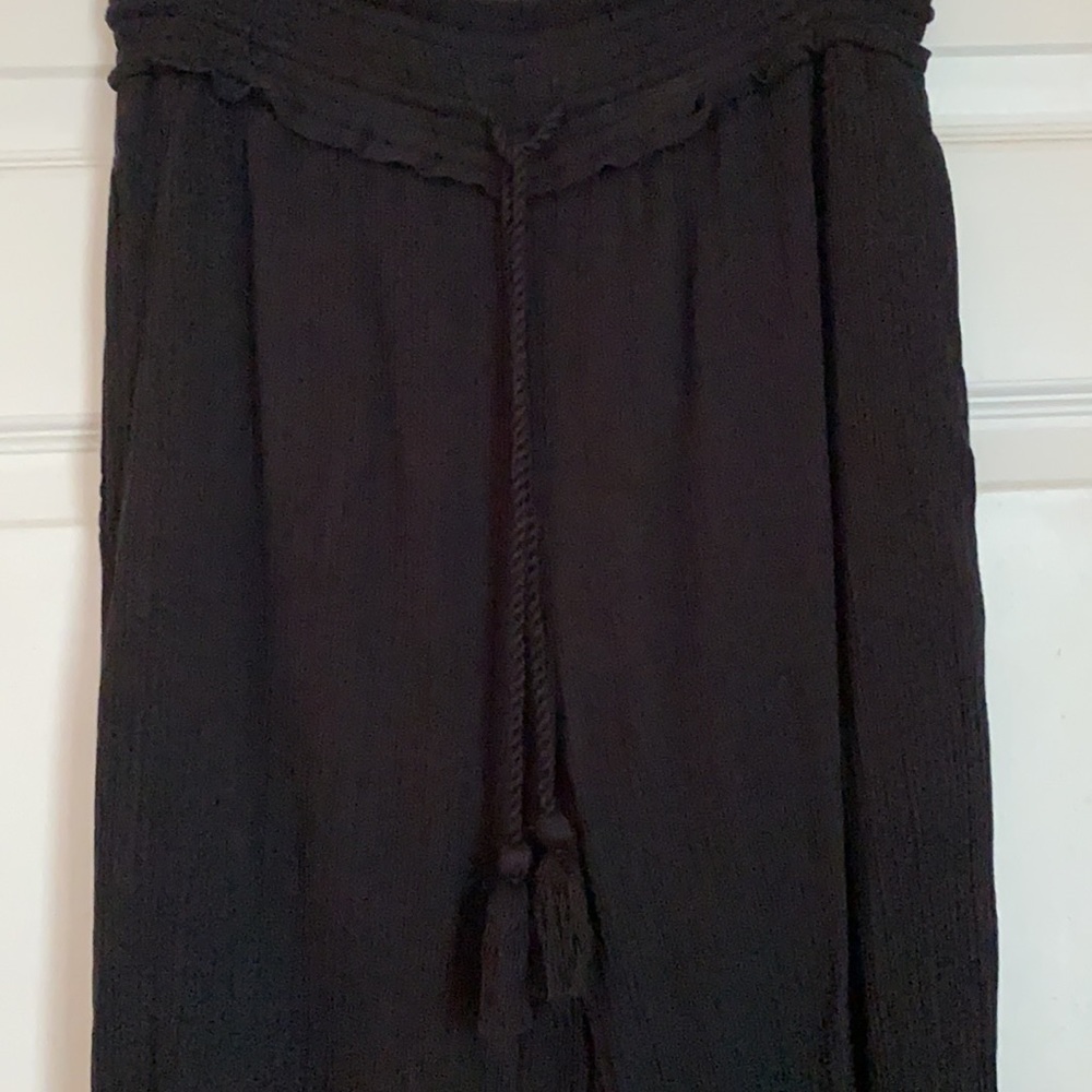 Abercrombie Wide Leg Black Pants